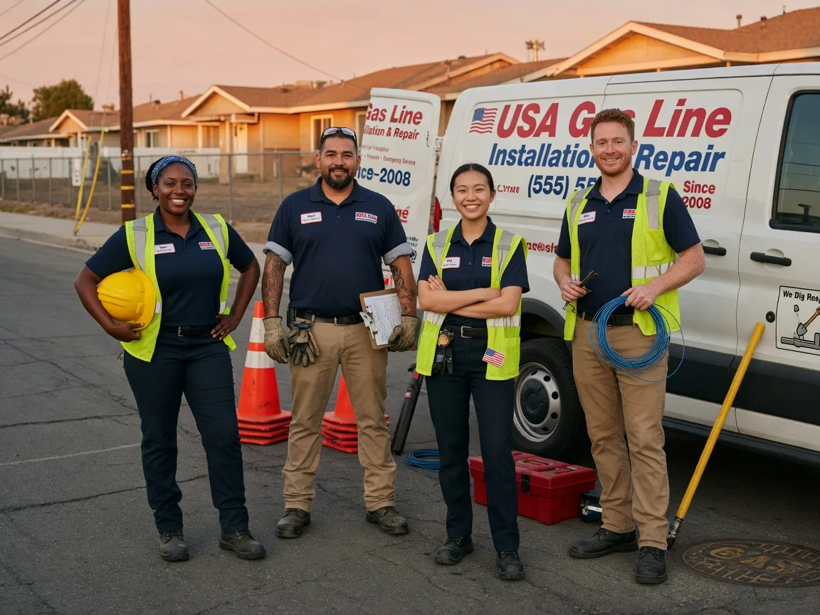 Gas Line Installation company in Oak Ridge, MO